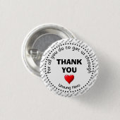 サンキュー |アンソンヒーロー |カスタマイズ可能 缶バッジ (正面&裏面)