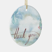 サンキュー セラミックオーナメント (右)
