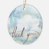 サンキュー セラミックオーナメント (左)