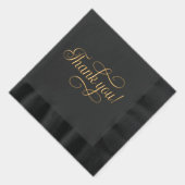 サンキュー!タイポグラフィフォイルナプキンス 箔ナプキン (右)