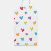 サンキュー フェバータグ – パンケーキパーティー テーマ ギフトタグ (裏面)