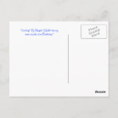 サンキュー!ブリジッド・オニール・ホーヴィーによる「セーリング」 ポストカード (裏面)