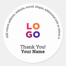 サンキュー | プロフェッショナルビジネスロゴのプロモーション