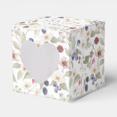 サンキュー ベリー スウィート ブライダル シャワー ワイルド ベリー フラワル フェイバーボックス (正面サイド)