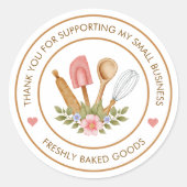 サンキュー ベーカリー ステッカー (正面)