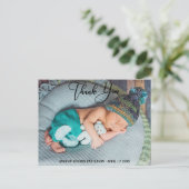 サンキュー | ボーモダンーベビー写真 ポストカード (スタンド正面)