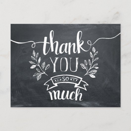 サンキュー ポストカード (正面)