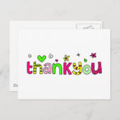 サンキュー ポストカード (正面/裏面)
