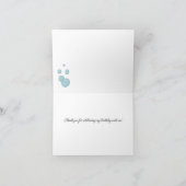 サンキュー マーメイド バースデー カード (内部)