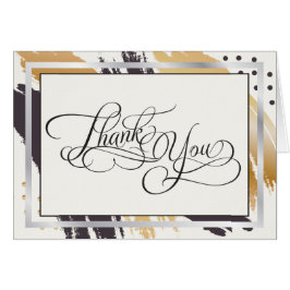 サンキュー | モダン絵を描線とタイポグラフィ