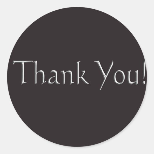 サンキュー ラウンドシール (正面)