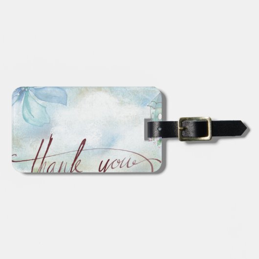 サンキュー ラゲッジタグ (正面横)