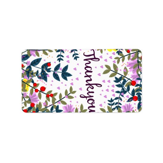 サンキュー ラベル (正面)