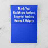 サンキュー!医療従事者の必須カード カード (内部)