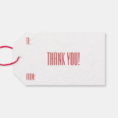 サンキュー!名前キャンディカネスホリデーズギフトラベル ギフトタグ (裏面横)