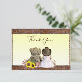 サンキュー |女性のカーボーイをテーマにしたベビーシャワー (スタンド正面)