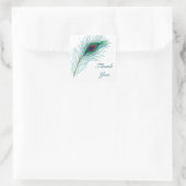 サンキュー |孔雀の羽根 スクエアシール (バッグ)