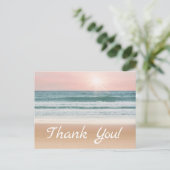 サンキュー.砂、空、海。 ポストカード (スタンド正面)