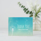 サンキュー | Dandelion吹の水エレガント色 ポストカード (スタンド正面)