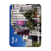 サンキュー | Las Vegasバチェロレッテ写真お土産 マグネット (縦)