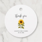 サンキライの感謝祭 ブライズシャワー フェイバータグ (裏面)