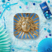 サンキングオンゴールデンゲートベルサイユ城 ペーパープレート (パーティー)