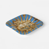 サンキングオンゴールデンゲートベルサイユ城 ペーパープレート (傾斜あり)