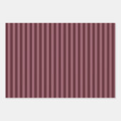 サンギア & スミルナ パープル ストライプ ラッピングペーパーシート (正面)