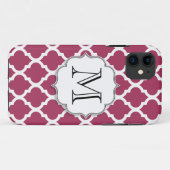 サンギア モロッカンタイル（カスタマイズ可能なモノグラム付き） Case-Mate iPhoneケース (裏面(横))