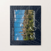 サンギニニャーナトスカーニイタリアヴィナトゲパノラマビュー ジグソーパズル (縦)