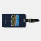 サンギニニャーナトスカーニイタリアヴィナトゲパノラマビュー ラゲッジタグ (正面横)