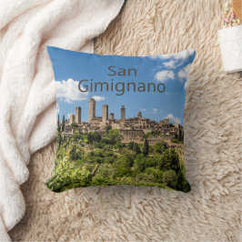 サンギミニャーナトスカーニイタリアパノラマサンダインメント クッション