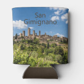 サンギミニャーナトスカーニイタリアパノラマサンダインメント 缶クーラー (裏面)