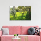 サンギミニャーノの外壁 キャンバスプリント (インサイチュ (リビング))