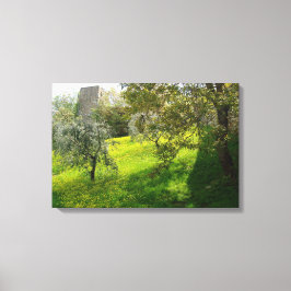 サンギミニャーノの外壁 キャンバスプリント