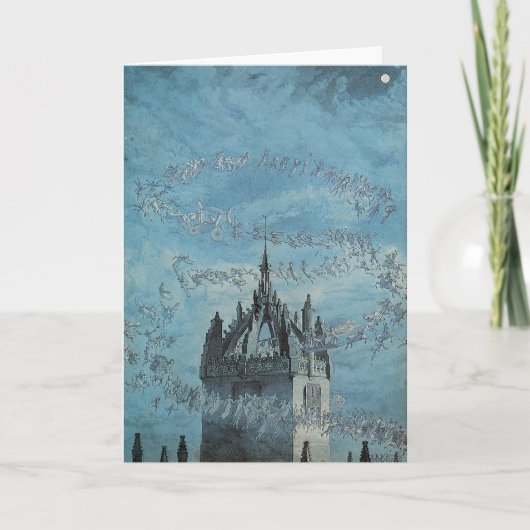 サンギレス – 彼の鐘by Charles Altamont Doyle カード (正面)