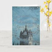 サンギレス – 彼の鐘by Charles Altamont Doyle カード (黄色い花)