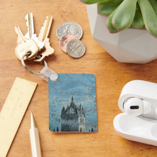 サンギレス – 彼の鐘by Charles Altamont Doyle キーホルダー (デスク)