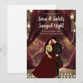 サンギートの招待状 & デジタルサンギートカード 招待状 (正面/裏面)