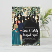 サンギートへの招待 & デジタルサンギートカード 招待状 (スタンド正面)