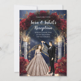 サンギート招待状 インドの受付カード 招待状