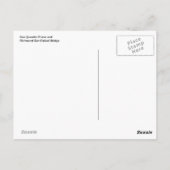 サンクエンティン刑務所はがきの黒猫ビュー ポストカード (裏面)