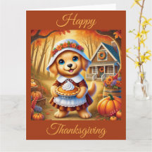 サンクスギビングのパンプキンパイとピルグリムパピー