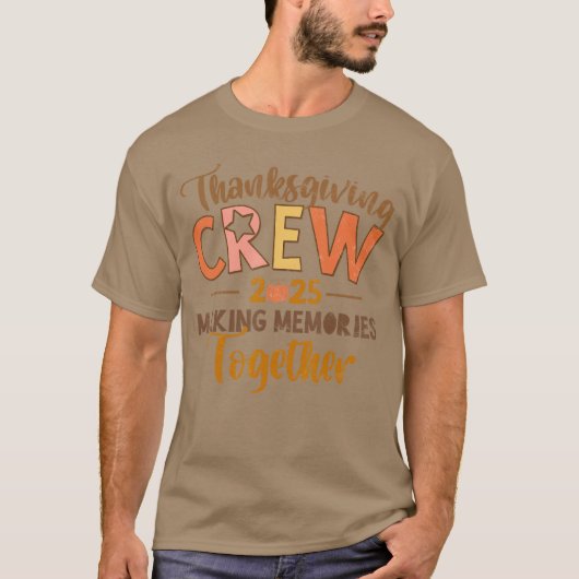 サンクスギビングクルー 2025 思い出を作ろう 秋 Tシャツ (正面)