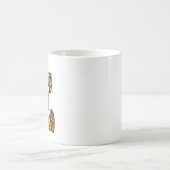サンクスギビングスタイルのギフトレターE コーヒーマグカップ (中央)