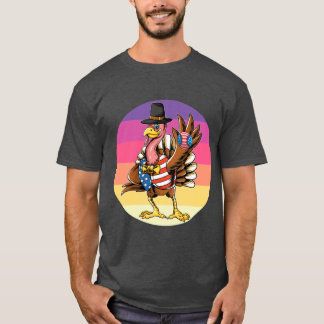 サンクスギビングデーのターキー面白グッズ Tシャツ