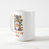 サンクスギビングパンプキンパイグノーム仲間 コーヒーマグカップ (正面左)