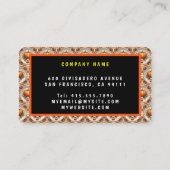 サンクスギビングモダンカボプキンオータムコレクション 名刺 (裏面)