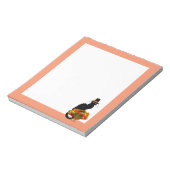 サンクスギビングルチャットノワールとトルコ巡礼者 ノートパッド (回転)