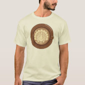 サンクスギビング・ターキーラテ Tシャツ (正面)
